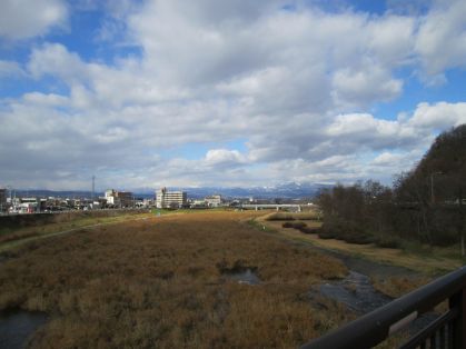 まみがさき歩道橋からの眺め